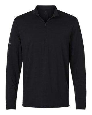 Textured Stripe Quarter-Zip Pullover