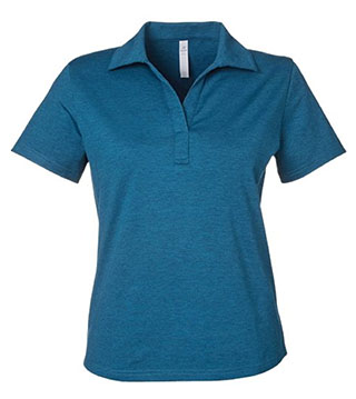 Ladies Fairway Marbled Jersey Polo