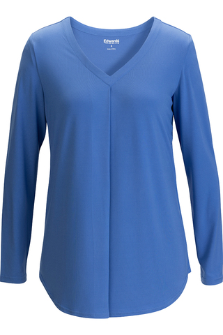 Ladies Soft Pleated Blouse