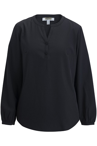 5275 - Ladies Open V-Neck Blouse
