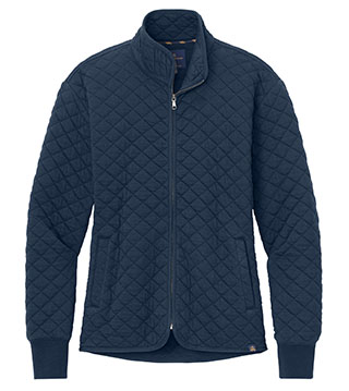 BB18213 - Ladies Diamond Quilt Full-Zip