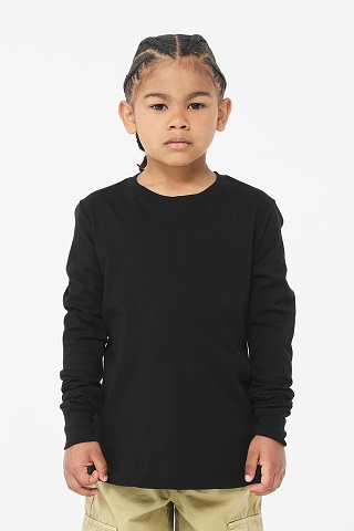 BC3501Y - Youth Jersey Long Sleeve Tee