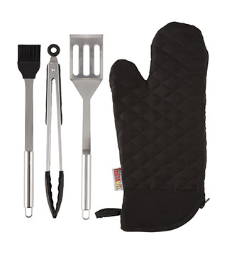 BBQ Grilling Mitt Kit