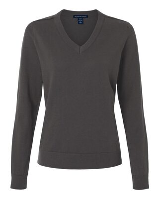 DG445W - Ladies' New Classics V-Neck Sweater
