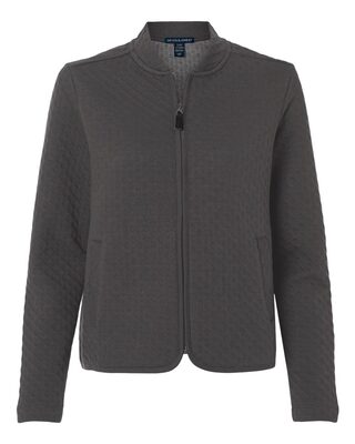 DG740W - Ladies' Berkeley Textured Full-Zip Jacket