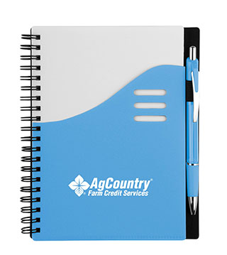 BLK-ICO-092 - Color-Wave Notebook