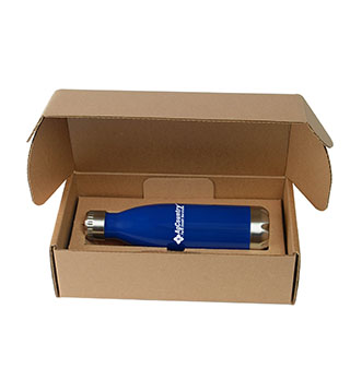 17 Oz. Cascade Stainless Steel Bottle w/Gift Box