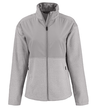 LCK00230 - Hunts Point Recycled Fleece Womens Hybrid Full Zip Jacket