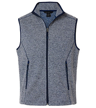 NE731 - Jasper Jacquard Fleece Vest