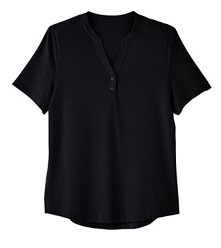 NE100W  - Ladies' Jaq Snap-Up Stretch Performance Polo