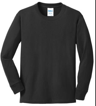 PC54YLSA - Youth Long Sleeve Core Cotton Tee