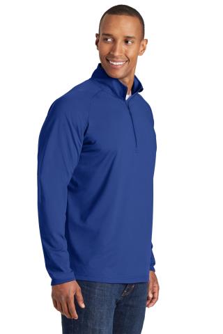 Tall Sport-Wick Stretch 1/2-Zip Pullover